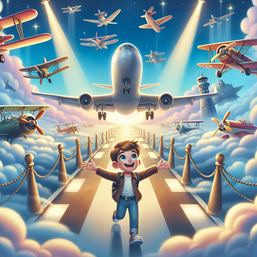 Illustration for Matt's Sky-high Adventure - Page 4