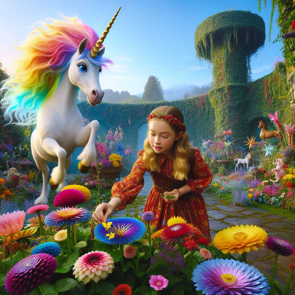 Illustration for Leia's Unicorn Adventure - Page 3