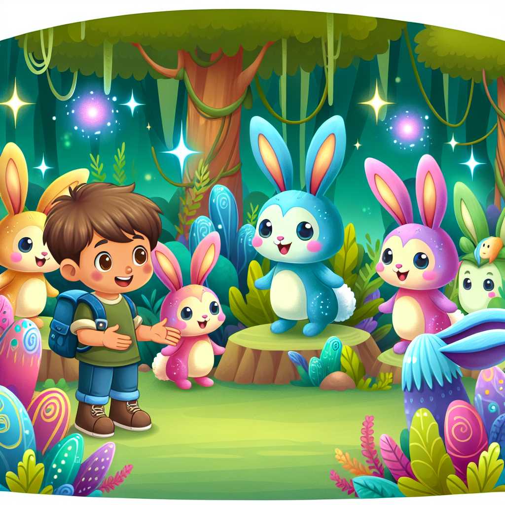 Illustration for Alice and the Magic Rabbits - Page 3