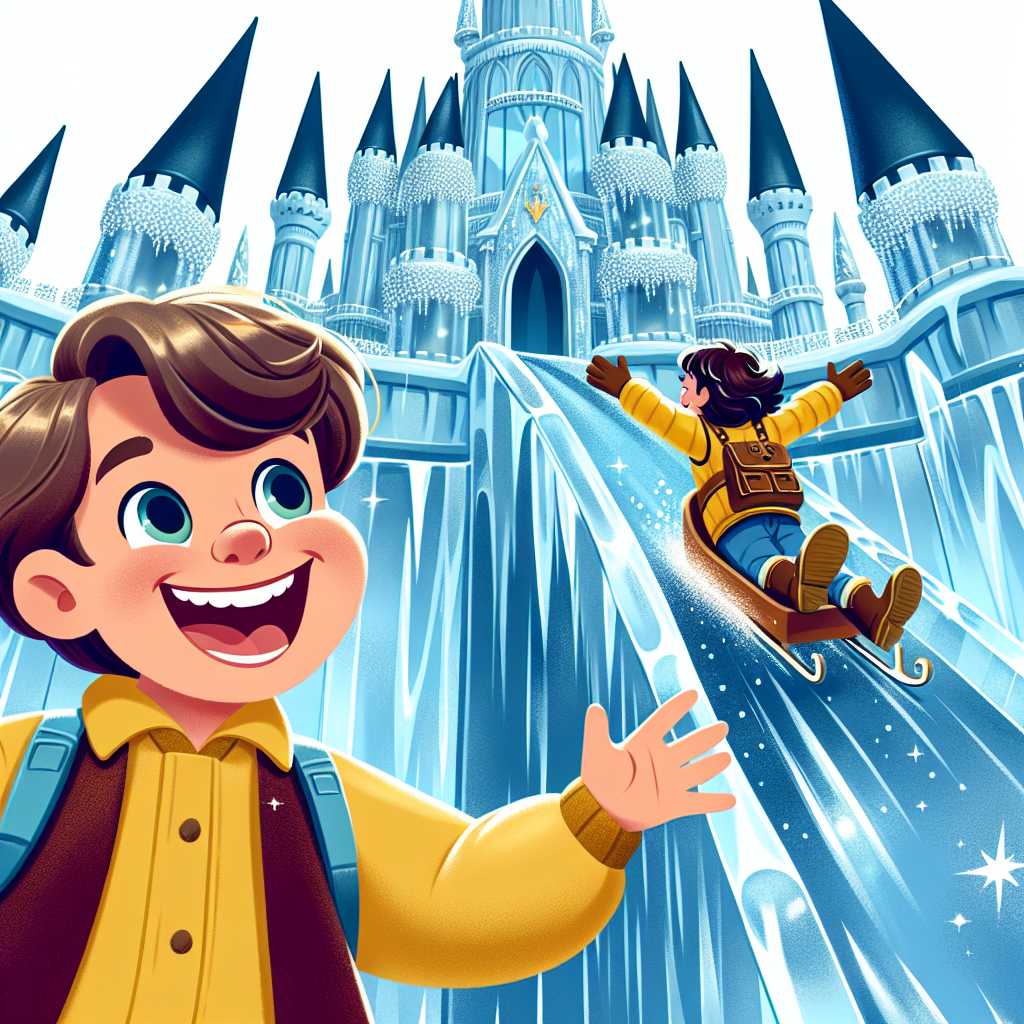 Illustration for Leila's Ice Castle - Page 1