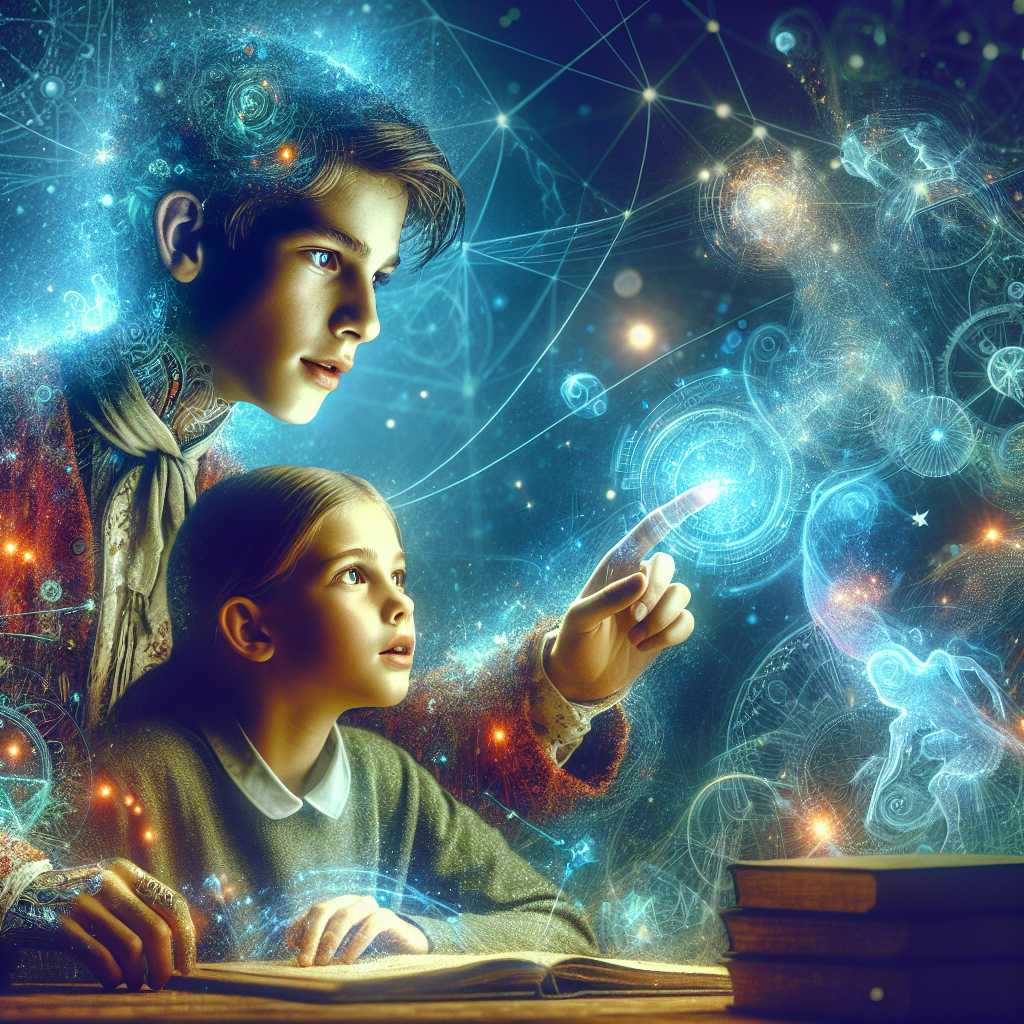 Illustration for Kira's Tech-Magic Quest - Page 4