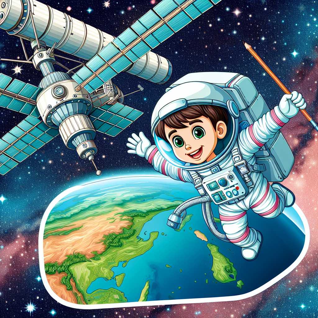 Illustration for Altan's Space Adventure - Page 5