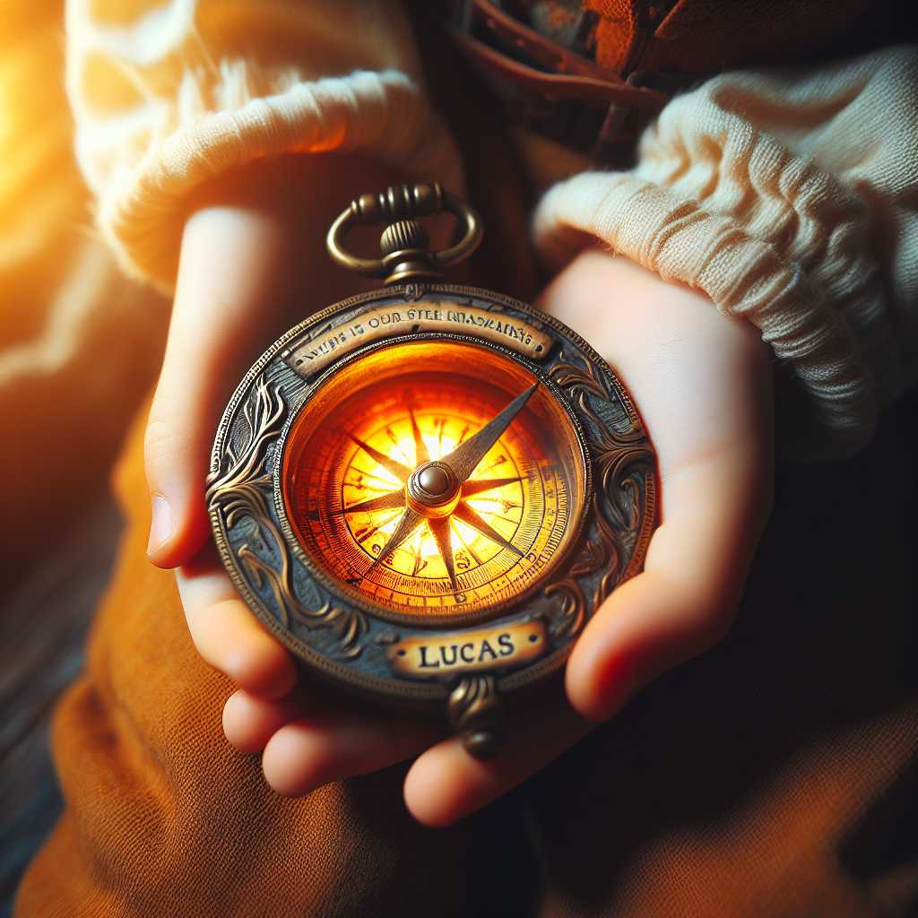 Illustration for Lucas and the Ancient Compass - Page 2