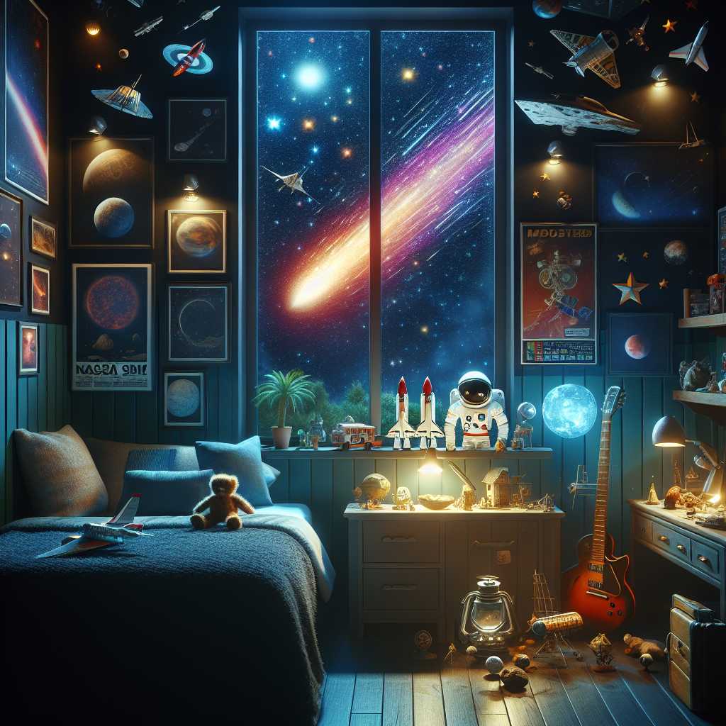 Illustration for Altan's Space Adventure - Page 1