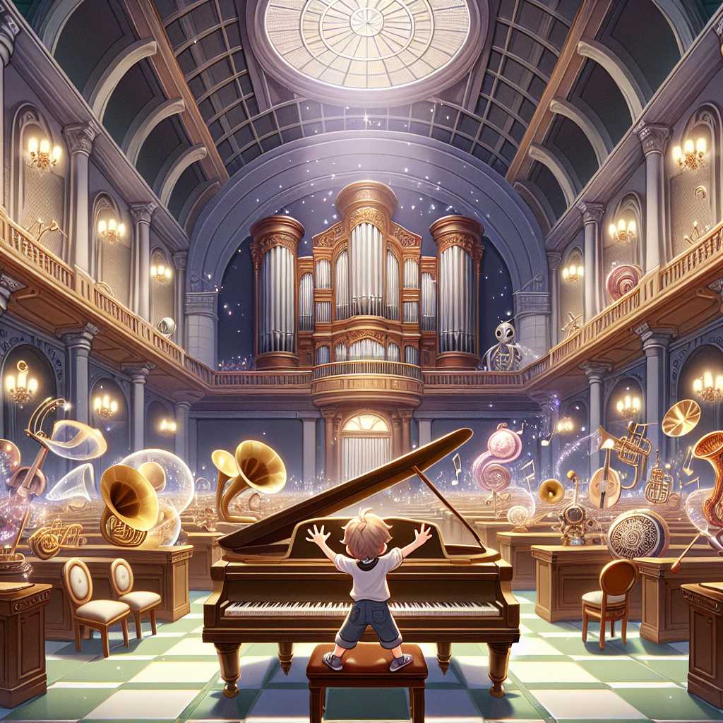 Illustration for Gumush's Piano Adventure - Page 2