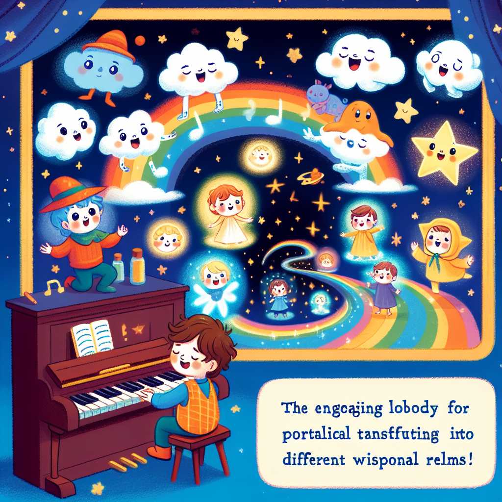 Illustration for Gumush's Piano Adventure - Page 3