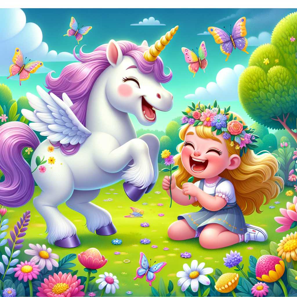 Illustration for Leia's Unicorn Adventure - Page 4