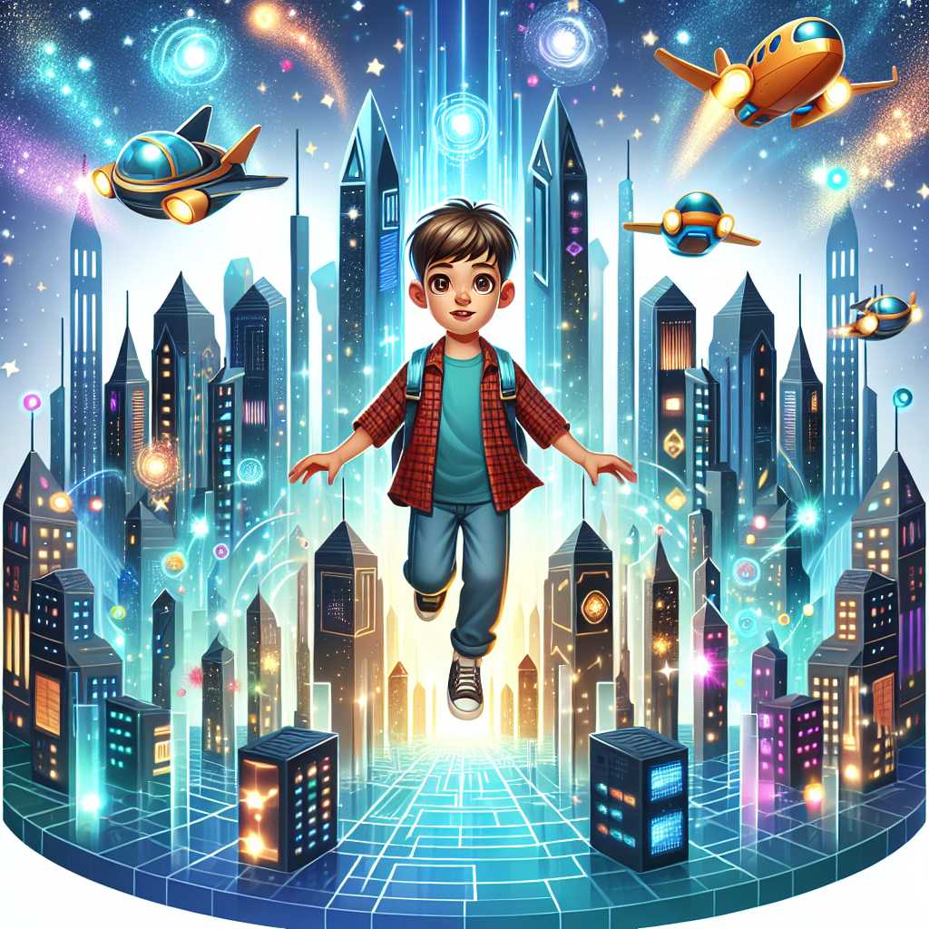 Illustration for Kira's Tech-Magic Quest - Page 1