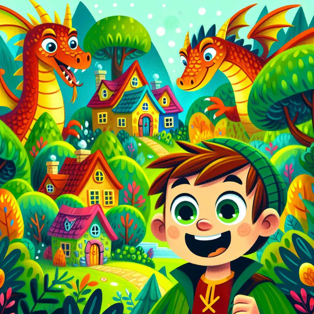 Illustration for Jamie and the Rainbow Pebbles - Page 2