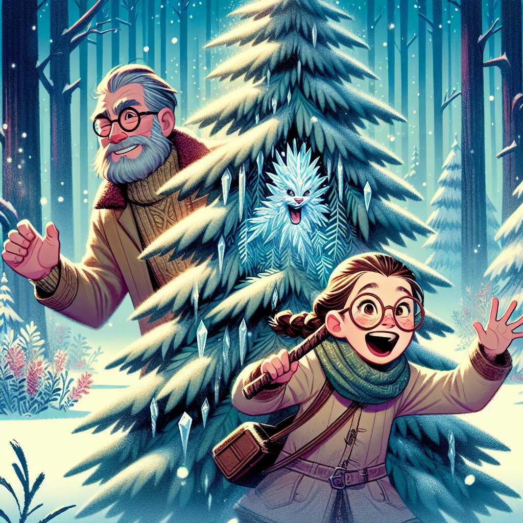 Illustration for Leia's Magical Park Adventure - Page 4