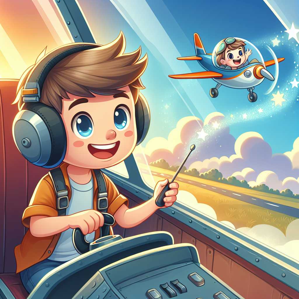 Illustration for Matt's Sky-high Adventure - Page 9