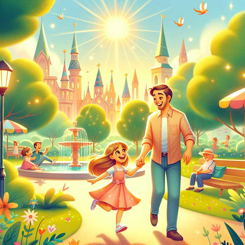 Illustration for Leia's Magical Park Adventure - Page 2