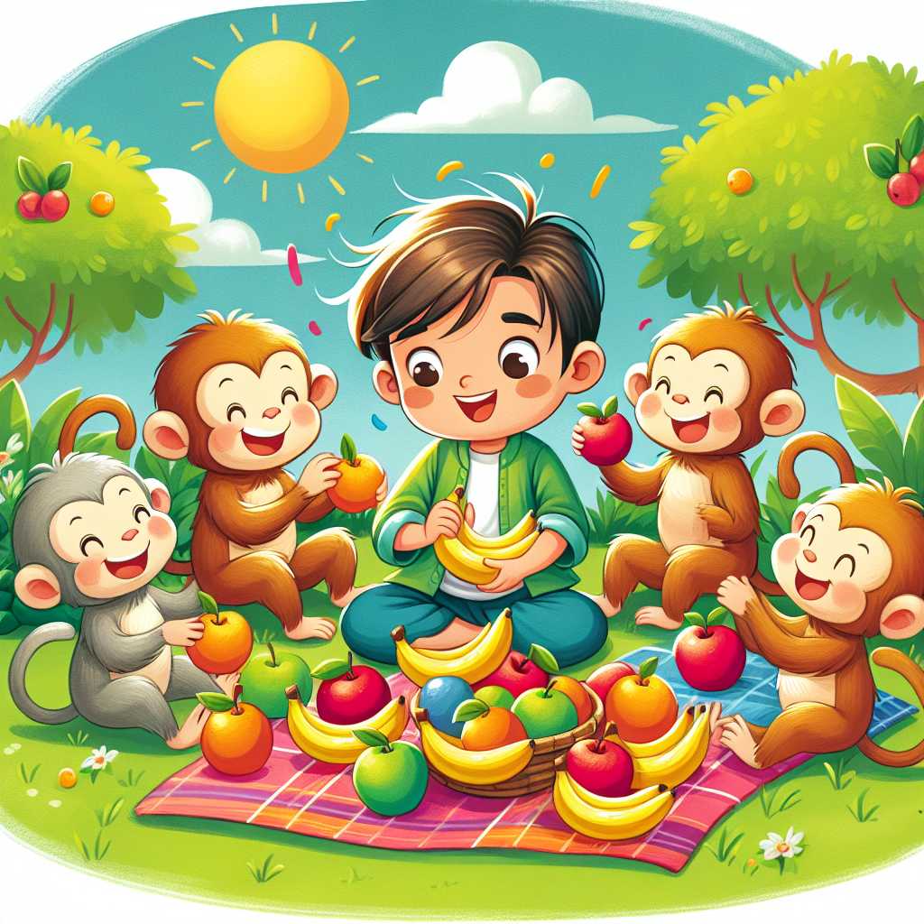 Illustration for Murad's Monkey Adventure - Page 2