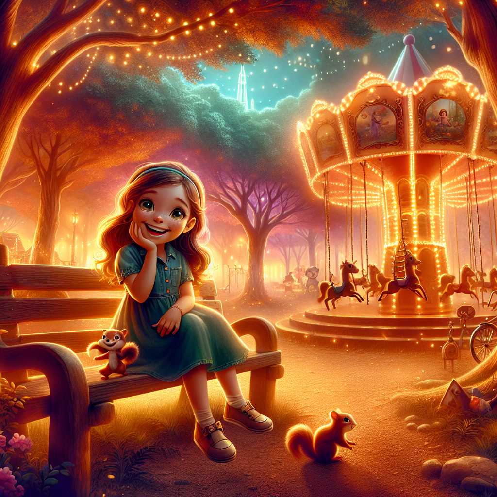 Illustration for Leia's Magical Park Adventure - Page 6