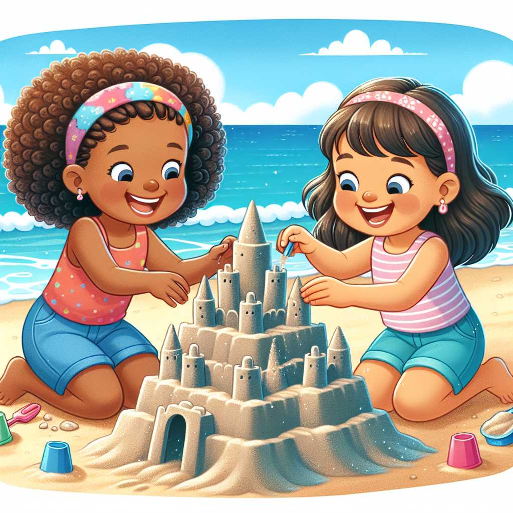 Illustration for Olivia's Magical Beach Day - Page 2