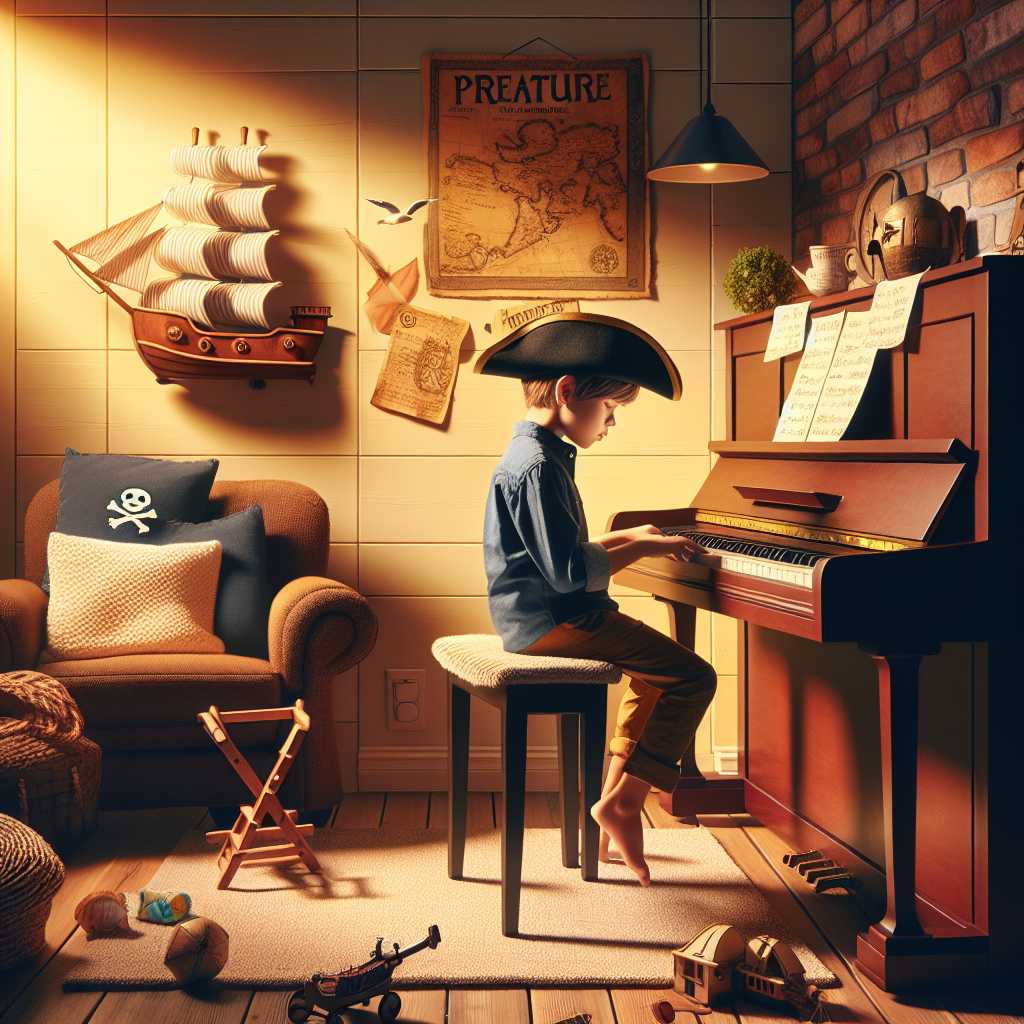 Illustration for Gumush's Piano Adventure - Page 6