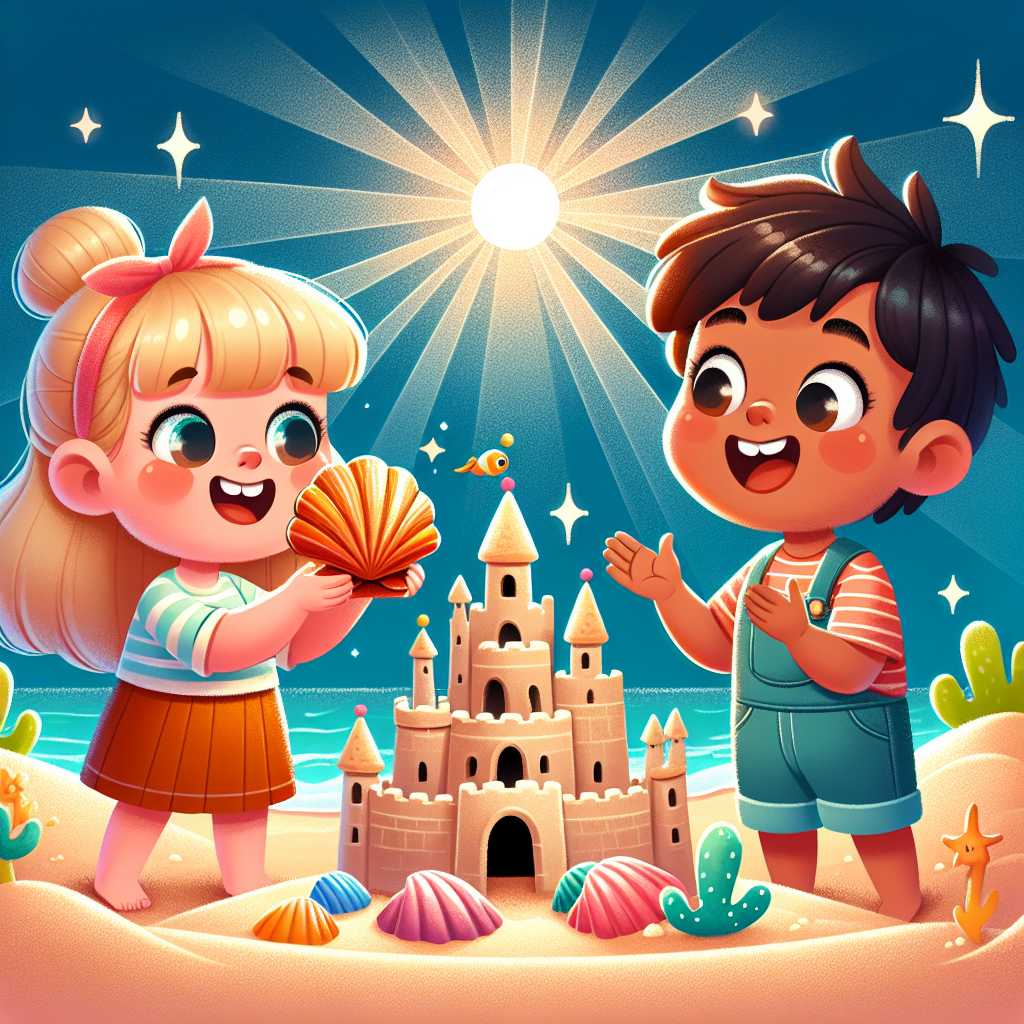 Illustration for Olivia's Magical Beach Day - Page 4