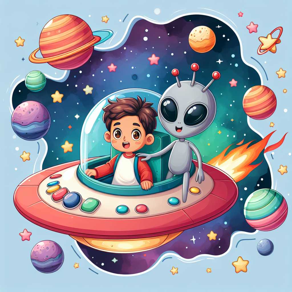 Illustration for Adam's Space Adventure - Page 3