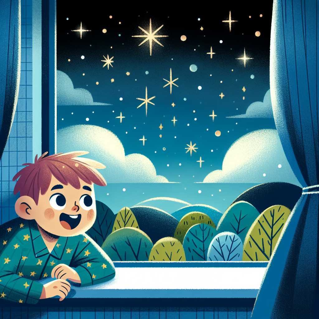 Illustration for Adam's Space Adventure - Page 1