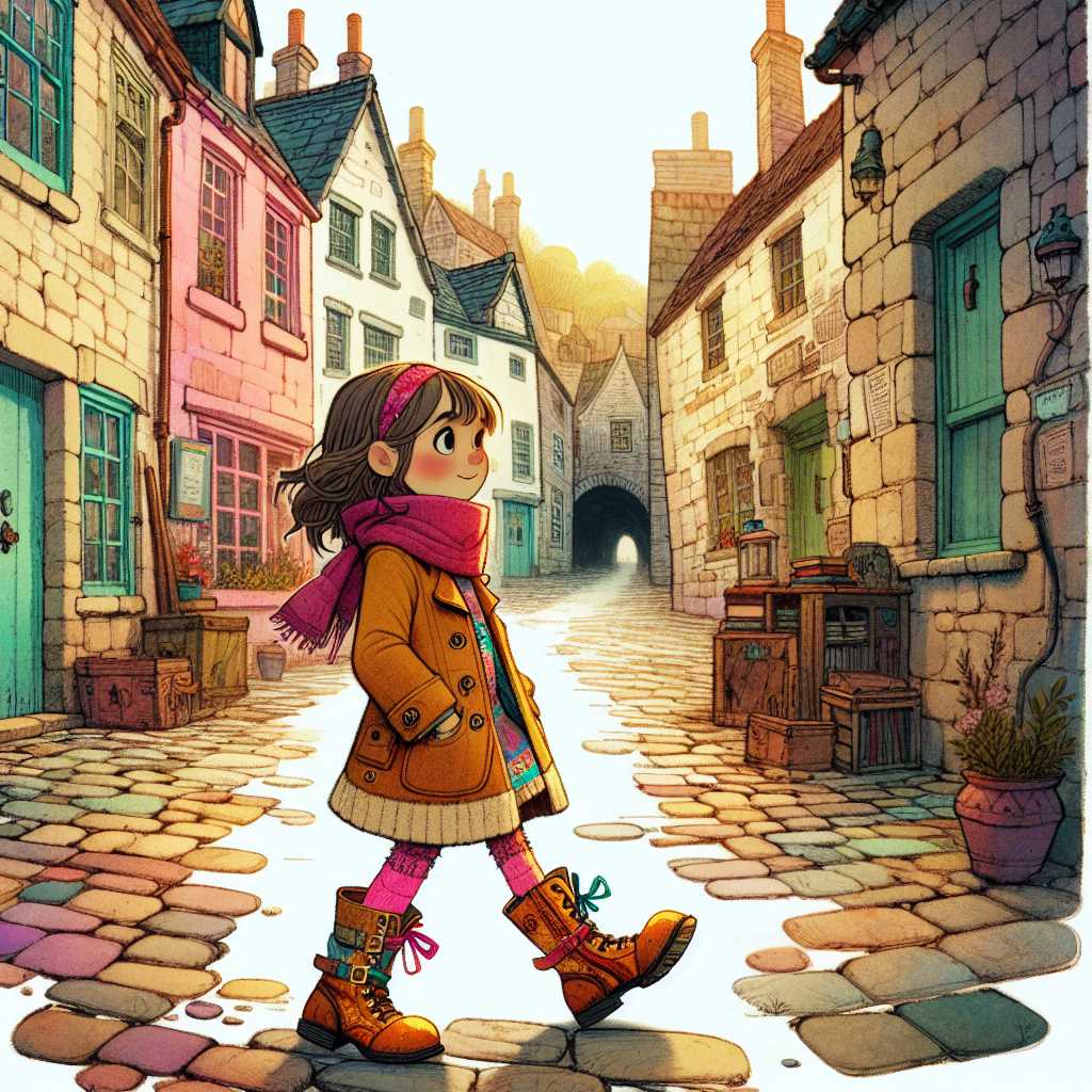 Illustration for Zara and the Magic Boots - Page 2