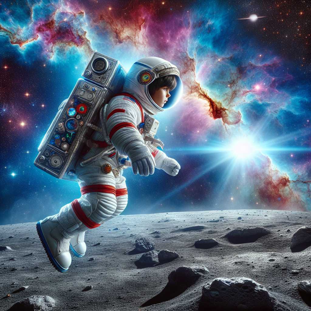 Illustration for Sophia's Space Adventure - Page 3