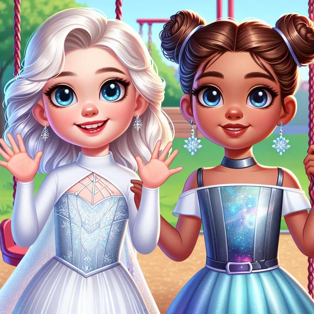 Illustration for Leia's Magical Park Adventure - Page 3