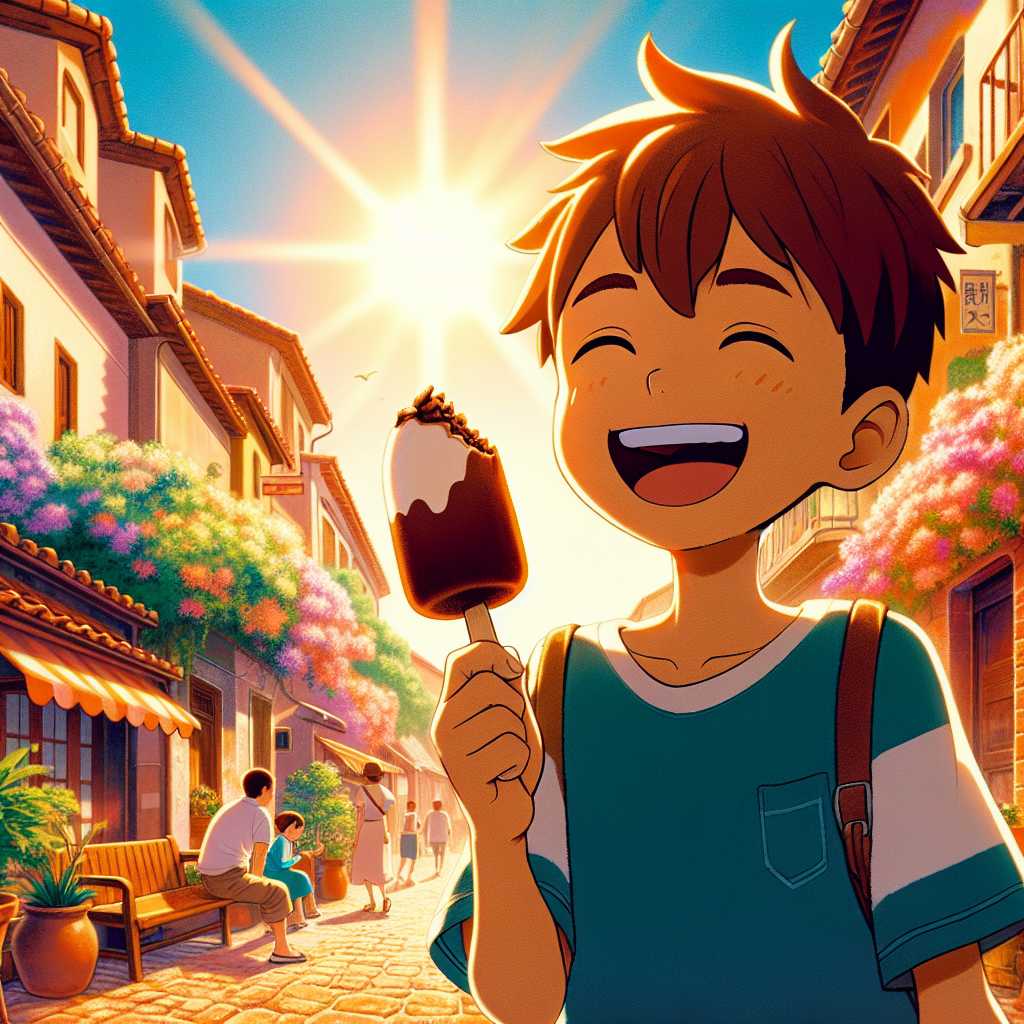 Illustration for Niho's Magical Park Adventure - Page 1