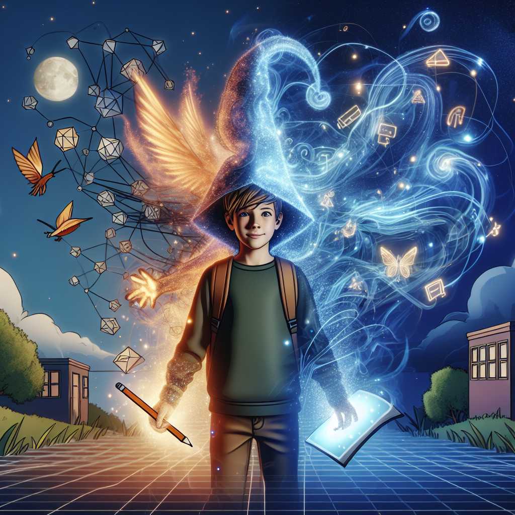 Illustration for Kira's Tech-Magic Quest - Page 8