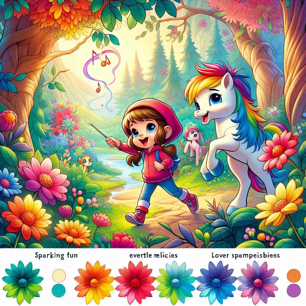 Illustration for Leia and Sparkle - Page 2