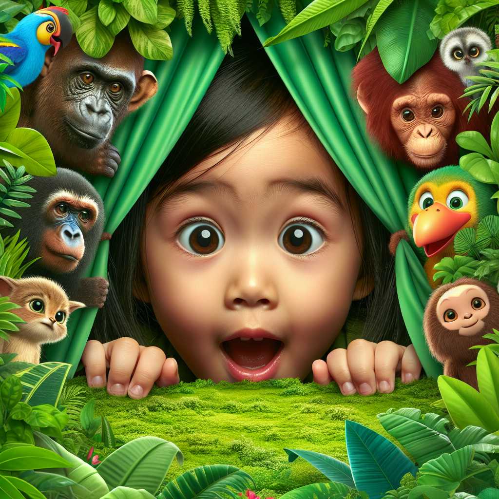 Illustration for Aliya's Jungle Quest - Page 1