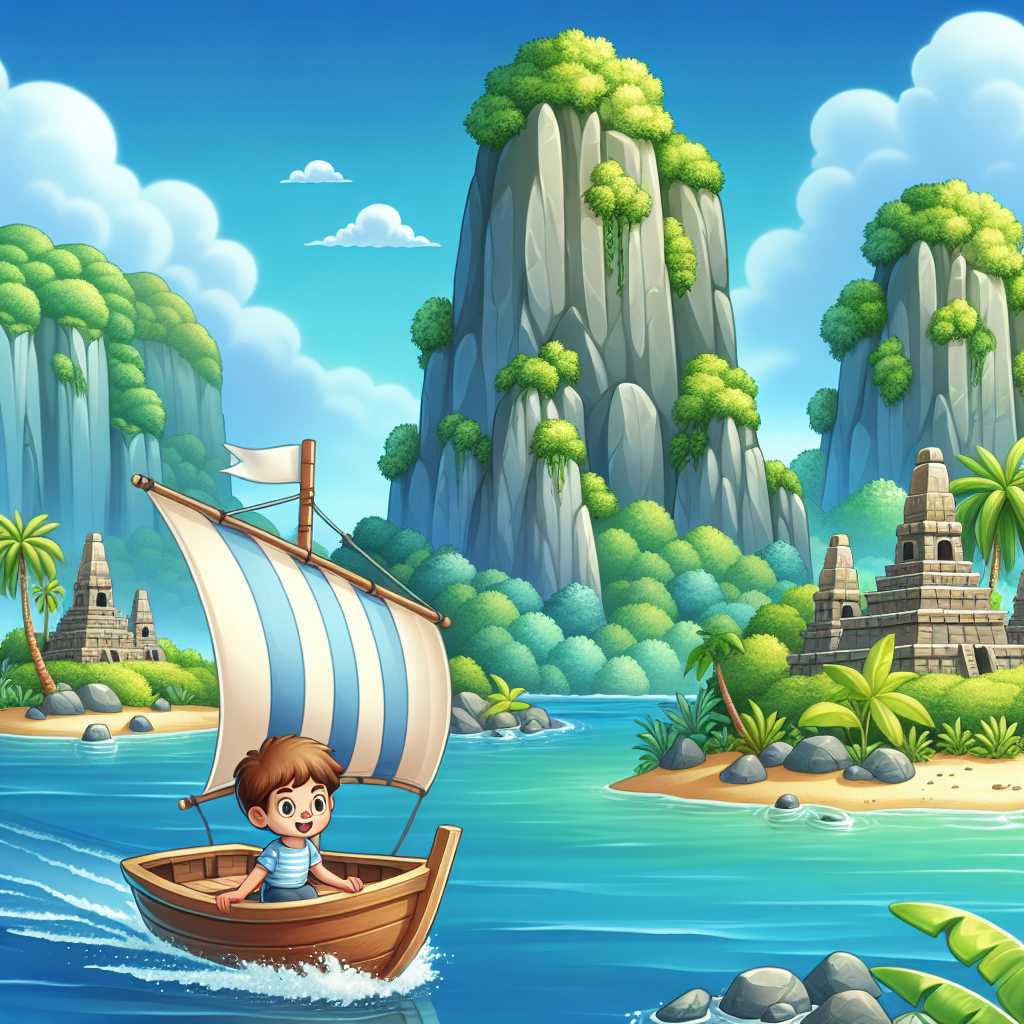 Illustration for Lucas and the Ancient Compass - Page 4