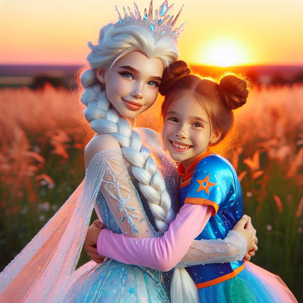 Illustration for Leia's Magical Park Adventure - Page 5