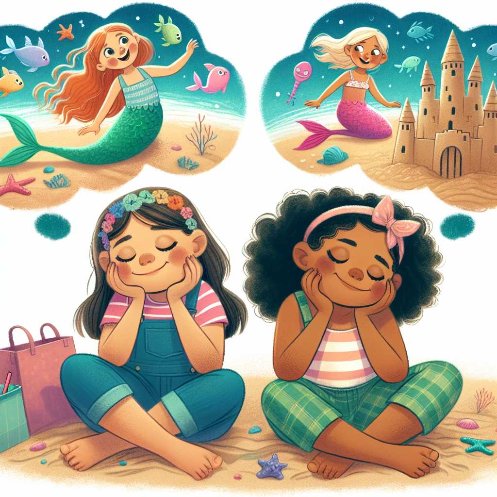Illustration for Olivia's Magical Beach Day - Page 6