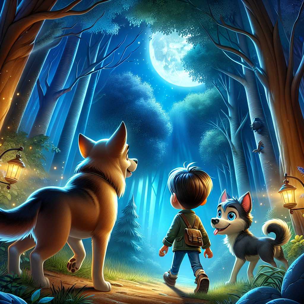 Illustration for Aslan's Midnight Adventure - Page 2