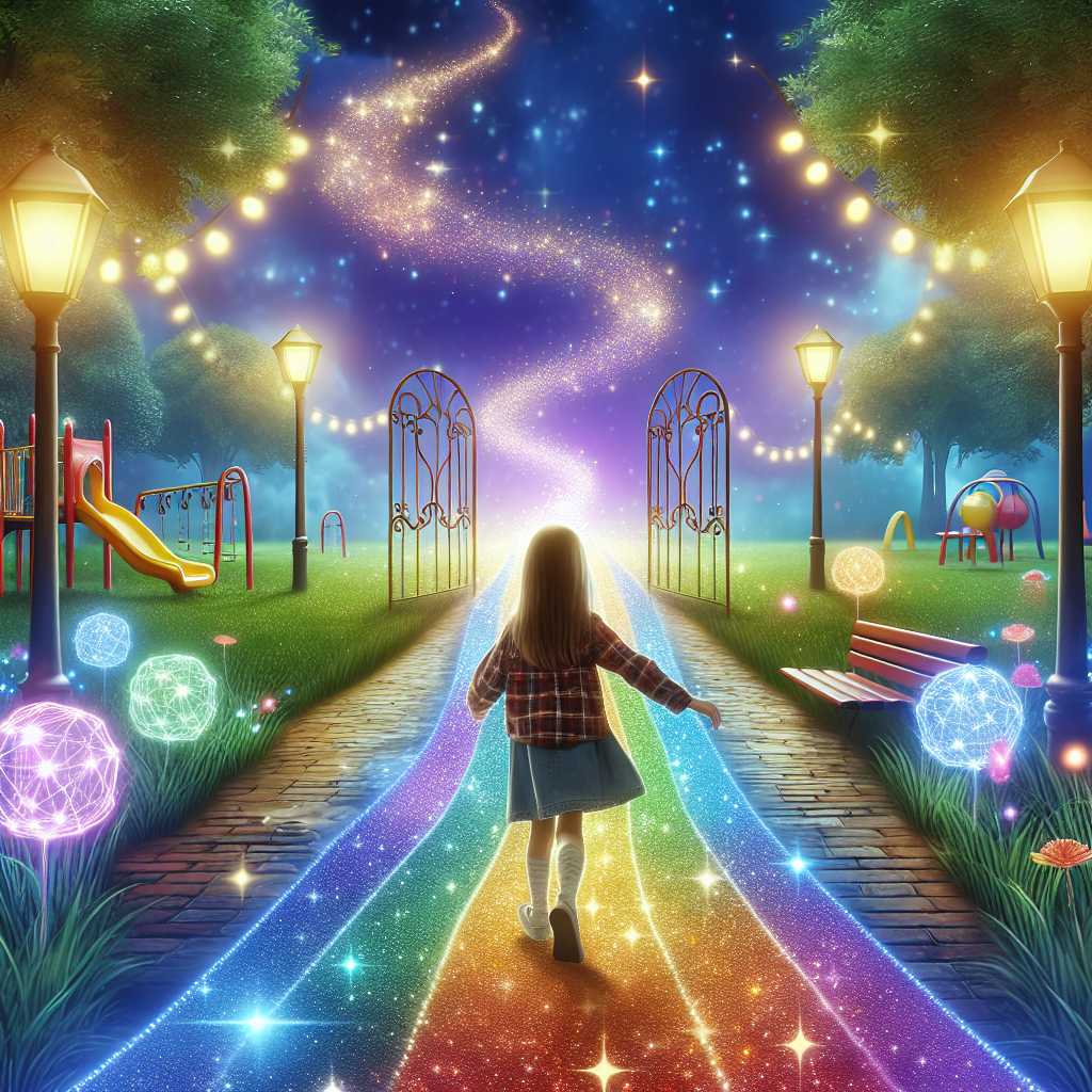 Illustration for Melody's Magical Park Adventure - Page 3