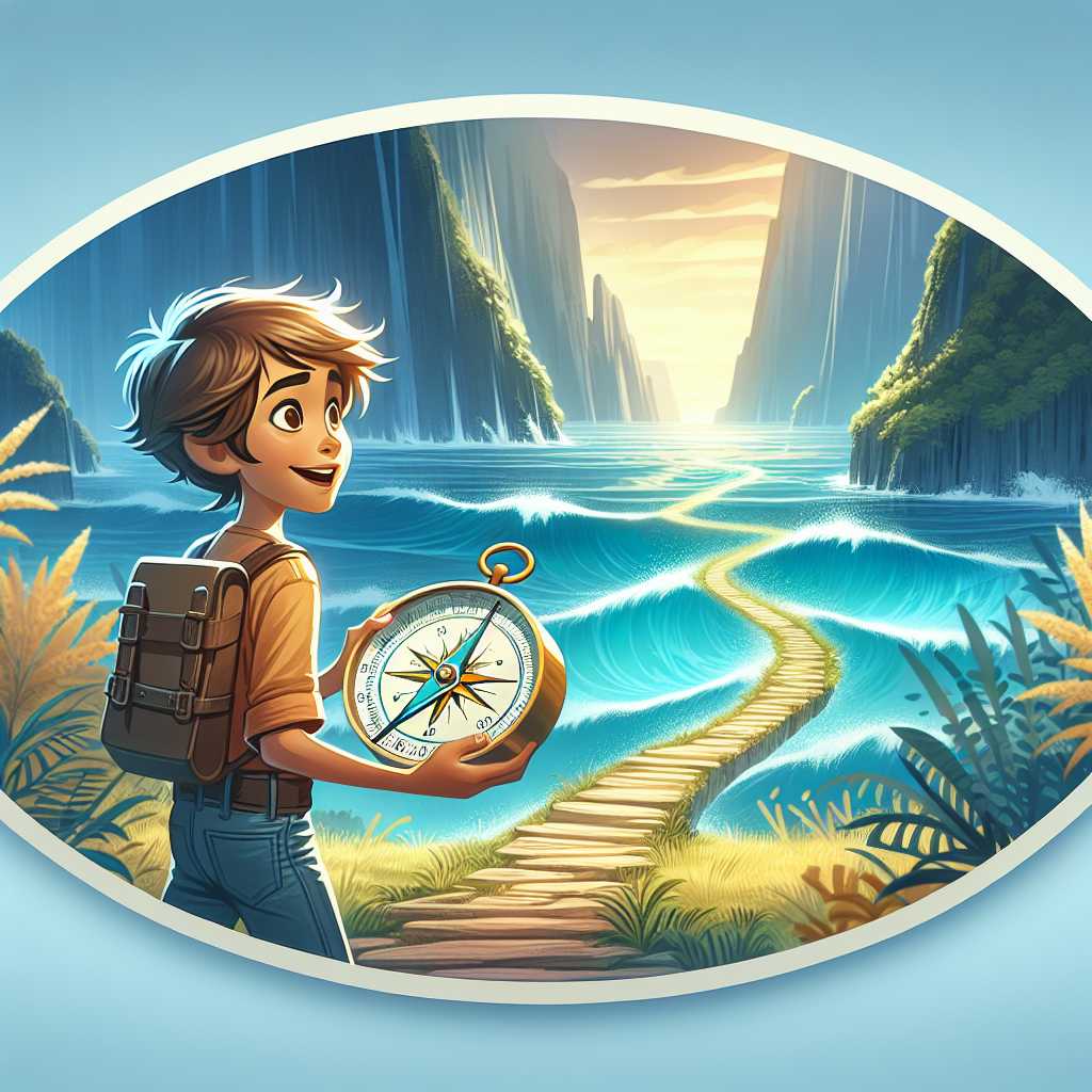 Illustration for Lucas and the Ancient Compass - Page 3