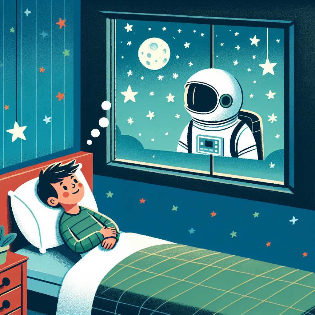 Illustration for Sophia's Space Adventure - Page 1