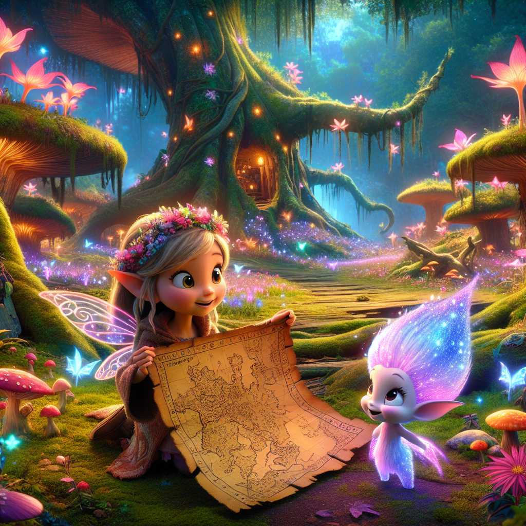 Illustration for Leia and Her Unicorn - Page 3