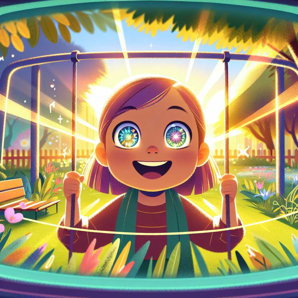 Illustration for Melody's Magical Park Day - Page 1