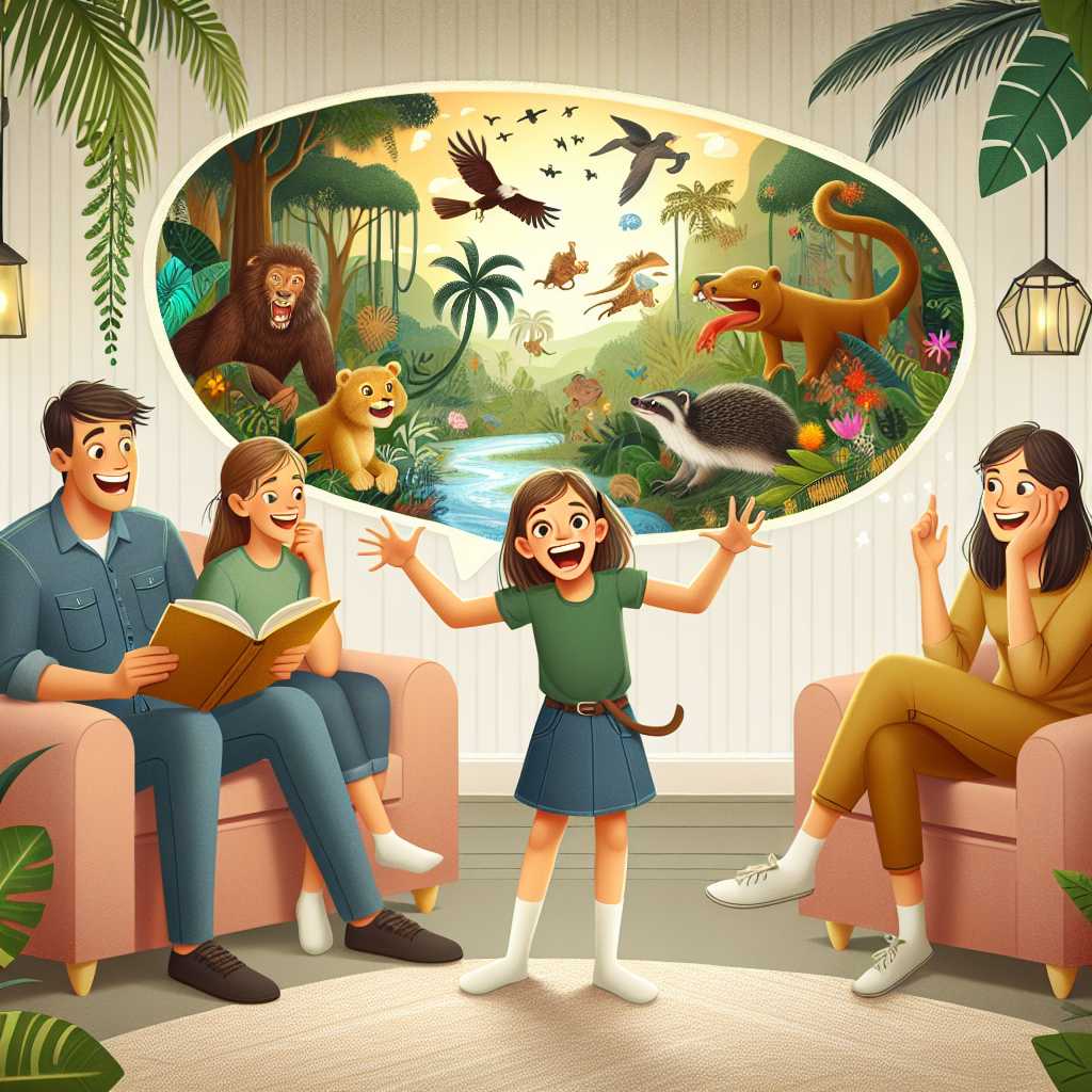 Illustration for Aliya's Jungle Quest - Page 7