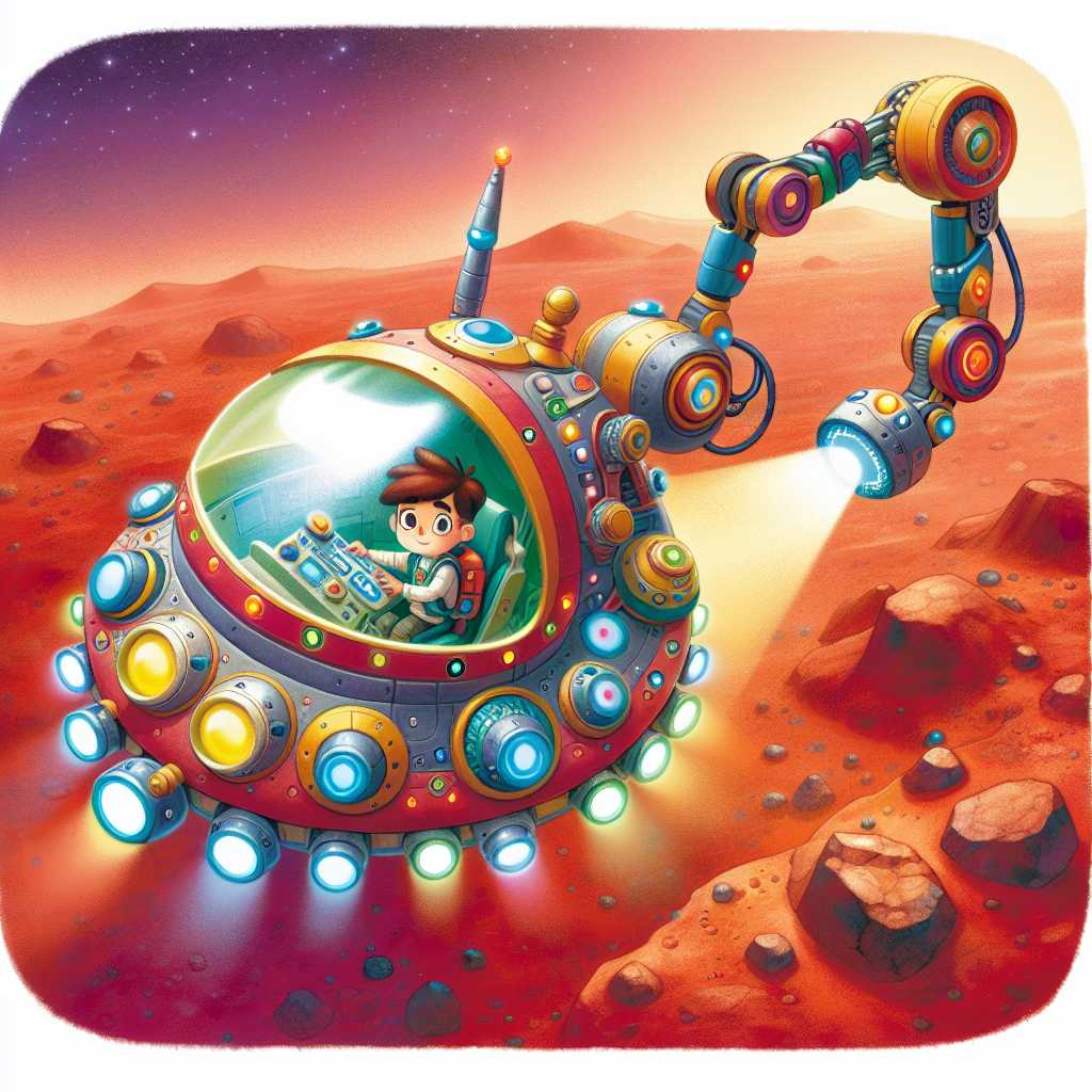 Illustration for Altan's Space Adventure - Page 6