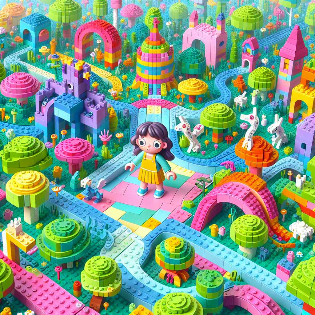 Illustration for Leia's Lego Adventure - Page 2