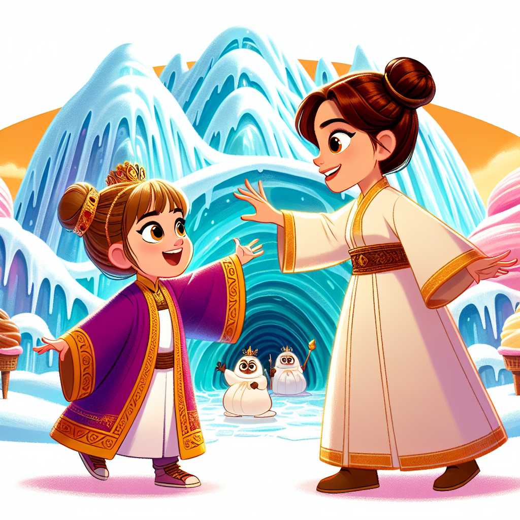 Illustration for Leia's Frosty Adventure - Page 3