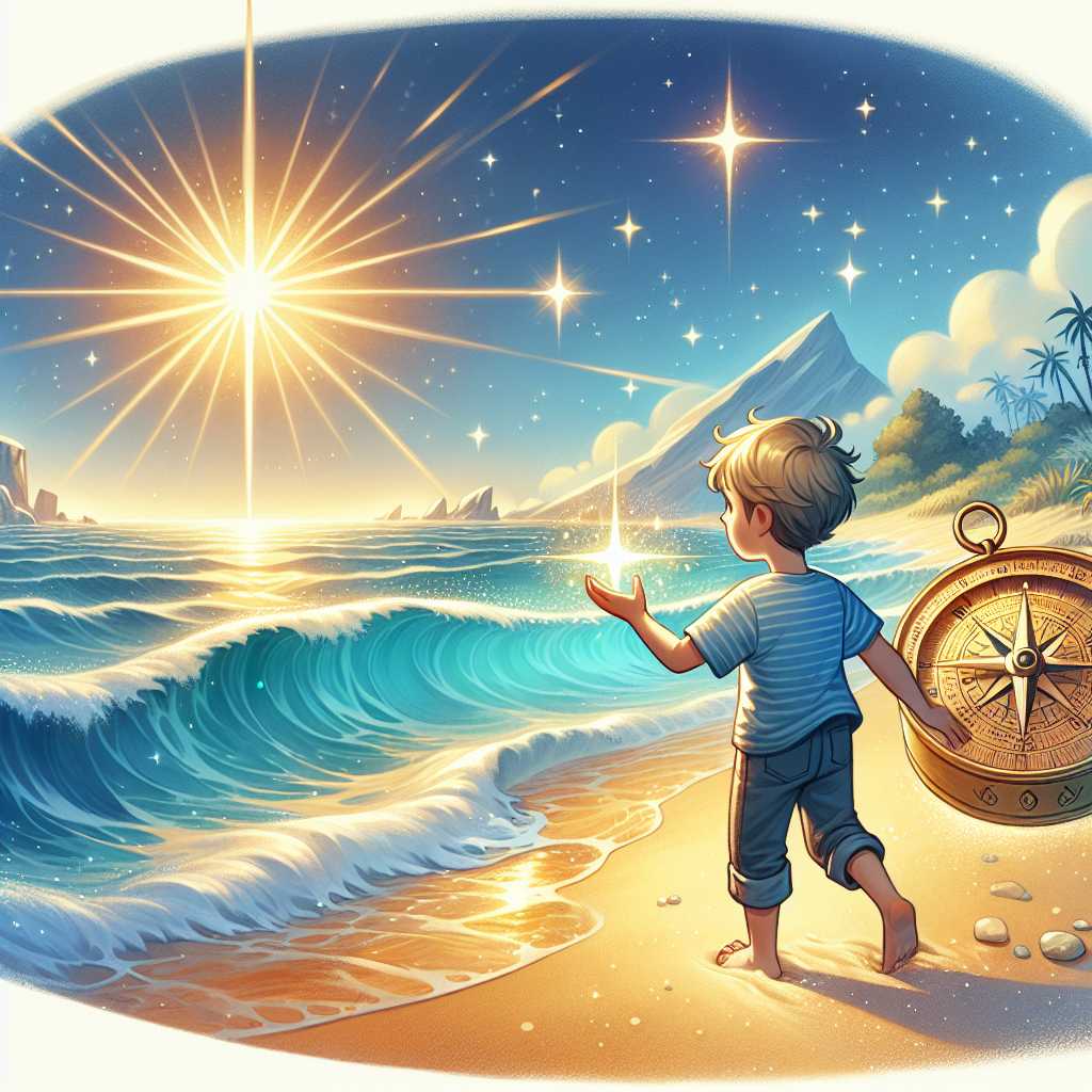 Illustration for Lucas and the Ancient Compass - Page 1