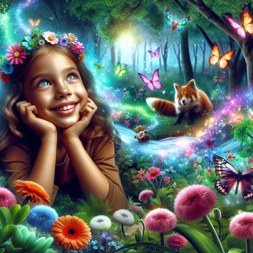 Illustration for Sofia and the Magic Forest - Page 1