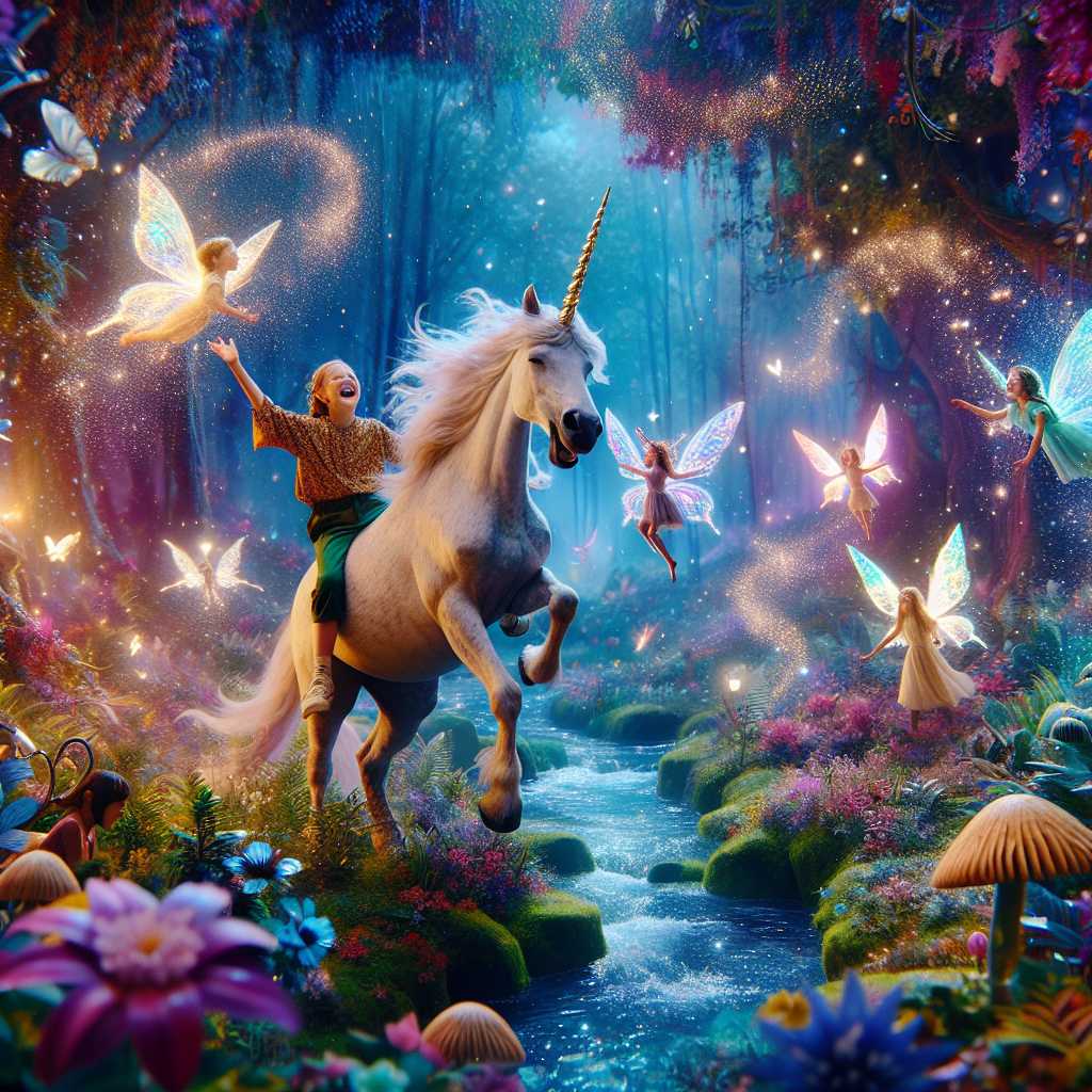 Illustration for Leia's Unicorn Adventure - Page 2