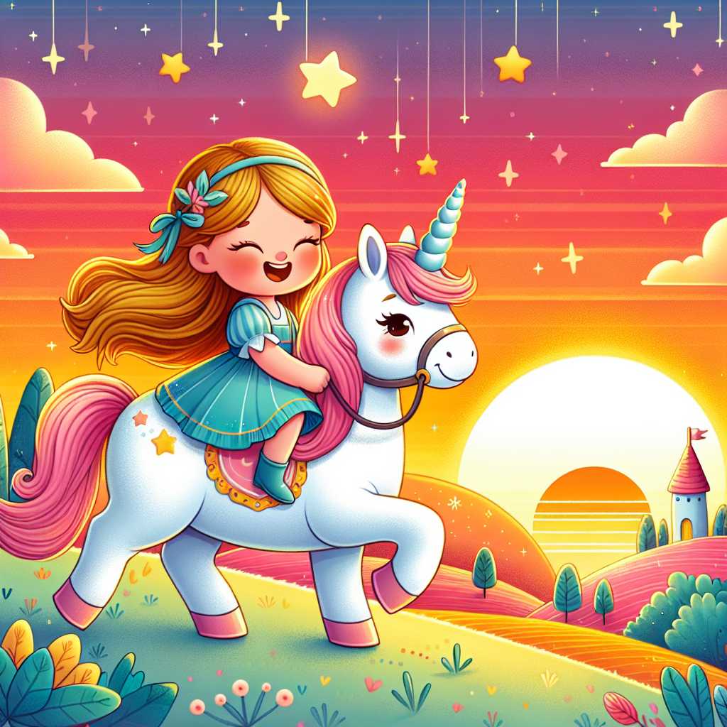 Illustration for Leia's Unicorn Adventure - Page 4