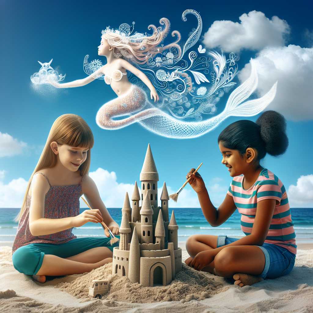 Illustration for Olivia's Magical Beach Day - Page 3