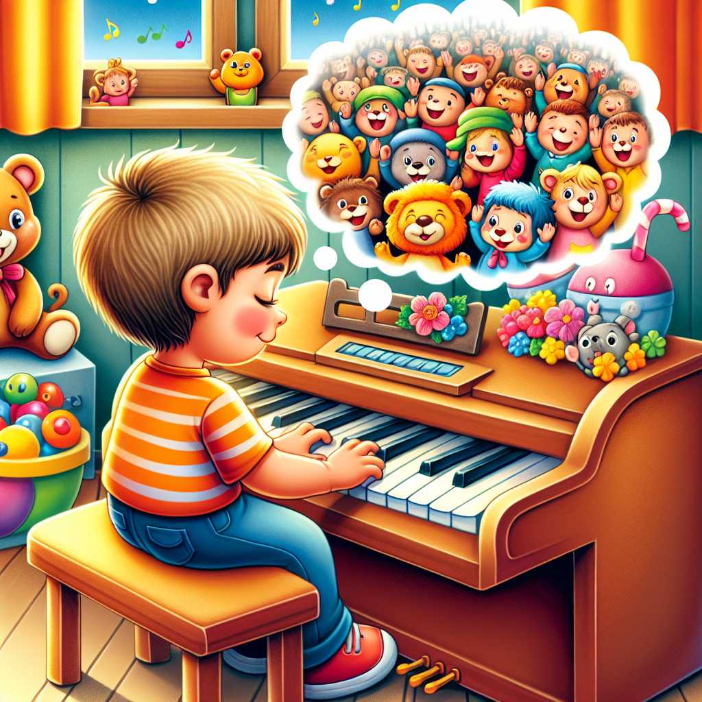 Illustration for Jane's Musical Adventure - Page 1