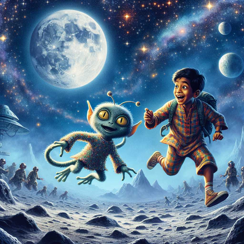 Illustration for Adam's Space Adventure - Page 4